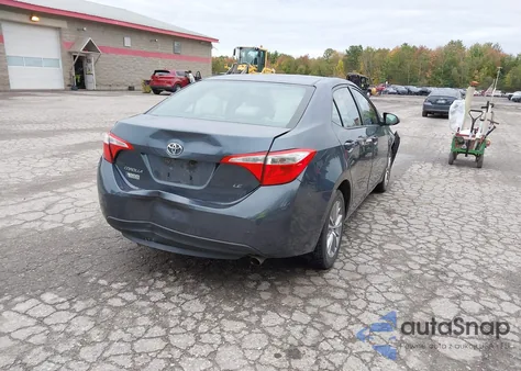 2015 Toyota Corolla Le Plus z USA, uszkodzony, nr VIN 2T1BURHE2FC349256